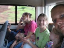 We took a bus from Port Harcourt to Jos. We paid for 5 seats at about $37 per seat. The luggage took 1 seat and we packed into the other 4. The trip took about 15 hours.