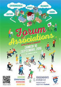 Cours de sophrologie - association Le Sablier - Forum des associations 2015