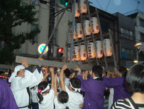 お祭の夜に