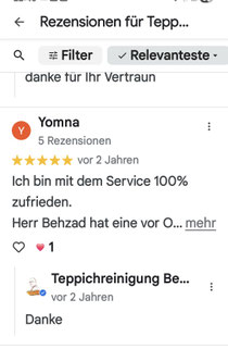 Kunde Bewertung
