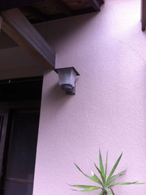 寺松電気工事店　センサー照明取替