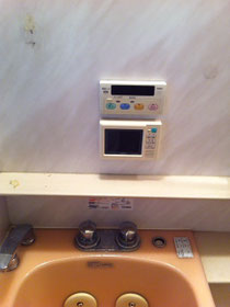 浴室TV工事 寺松電気