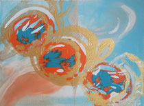 Toile 30sur 40cm mars 2025
