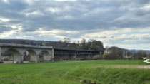 Brücke an der Naabspitze