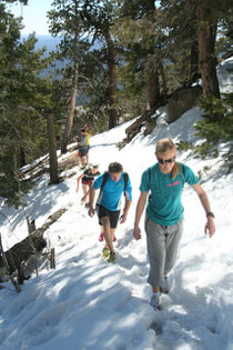 Am Weg zum Mount Elden:)