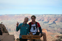 Ahh-oohh Point am Grand Canyon