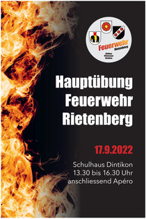 Hauptübung Feuerwehr Rietenberg 