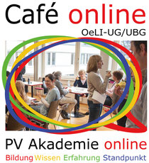 Video Café als Diskussionsforum der Österreichischen Lehrer*innen Initiative ÖLI-UG und Unabhängigen Bildungsgewerkschaft UBG Bild:spagra