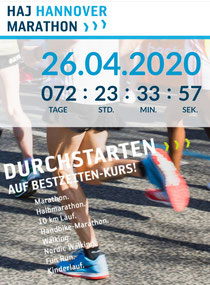 Lauftraining für Hannover Marathon 2020