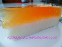 Pastel de queso y frutas