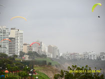 Skyline von Miraflores, Lima, Peru   -   Foto: Harald Petrul