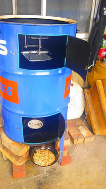 自家製燻製器3号準備OK!