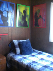 部屋③ BLUE PLAID ROOM