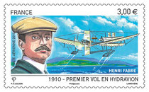 Timbre Poste Aérienne - Centenaire de l'hydravion