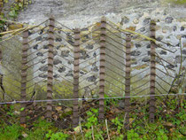 Plaque allemande d'envol, provenant de l'aérodrome allemand de CONCHES (27)