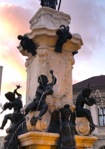 Brunnen und Wasser sind Teil des Weltkulturerbes, zu sehen bei der Augsburger Wassertour