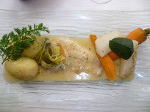 Le filet de sandre au beurre blanc