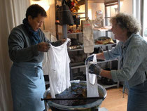 Denise Lambert et Annette Hardouin