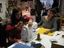 Atelier pull en sac