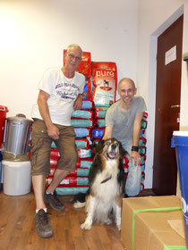 Helmut, Jens und Yassu