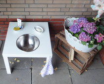Waschtisch für den Garten DIY - Frau Käferin näht
