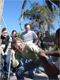 A student Emerging Leaders Program activity I facilitated as Director of Student Life, Hilton Head, SC, 2004. Nicole Harper©