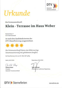 4-Sterne Klassifizierung des DTV