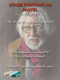 Stage portrait au pastel