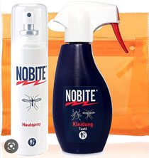 Das besprochene Mückenspray. 