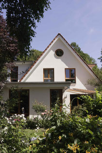 Das Siedlungshaus erstrahlt heute in neuem Glanz