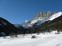 Gresse en Vercors - Grand Veymont - Hiver