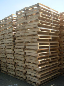 Palettes à berceau