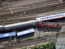 Bei dem Zugunglück wurden mehrere Menschen verletzt. Foto: Uli Deck