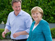 Der britische Premierminister David Cameron braucht Angela Merkel als Verbündete in der Europapolitik. Foto: Tim Brakemeier/Archiv