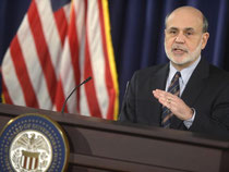 Nach Bernankes-Äußerungen reagierten Anleger an der Frankfurter Börse zunächst erleichtert. Die Kurse sprangen nach oben. Foto: Shawn Thew