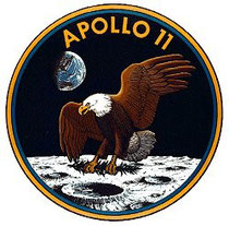 Patch de la mission Apollo XI (NASA DR))