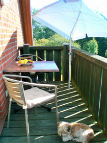 Balkon ca. 6 m x 1,30 m