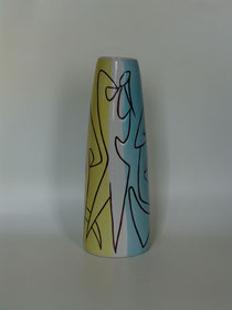 Zsolnay, János Török, Vase, 1960s