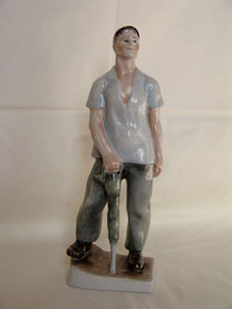 Zsolnay Mine Worker, 1965