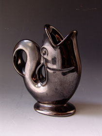 Géza Gorka Fish Vase, 1950s