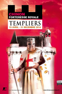 Exposition : TEMPLIERS - Forteresse royale de Chinon