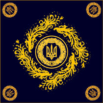 Штандарт Управління Апарату та Інфомаційной оборони партії Національна сила України
