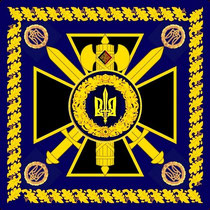 Штандарт Національної ради організації Національна сила України