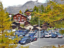 Parkplatz Saas Fee