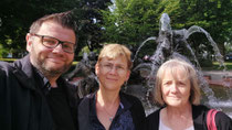 v.l.n.r. A.Engelbert Petsch (Vorsitzender), Martina Stamm (Kassenwartin), Cornelia Darmann (Stellvertreterin)