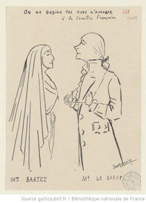 Dessin de Yves Marevéry, 1906