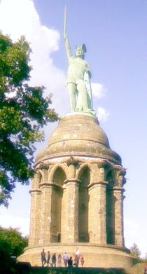 Arminius -Hermann - Denkmal bei Detmold