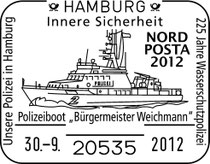 30.09.2012 Polizeiboot BÜRGERMEISTER WEICHMANN