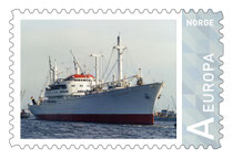 Norwegen Briefmarke Cap San Diego