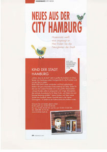 Artikel über KIND DER STADT